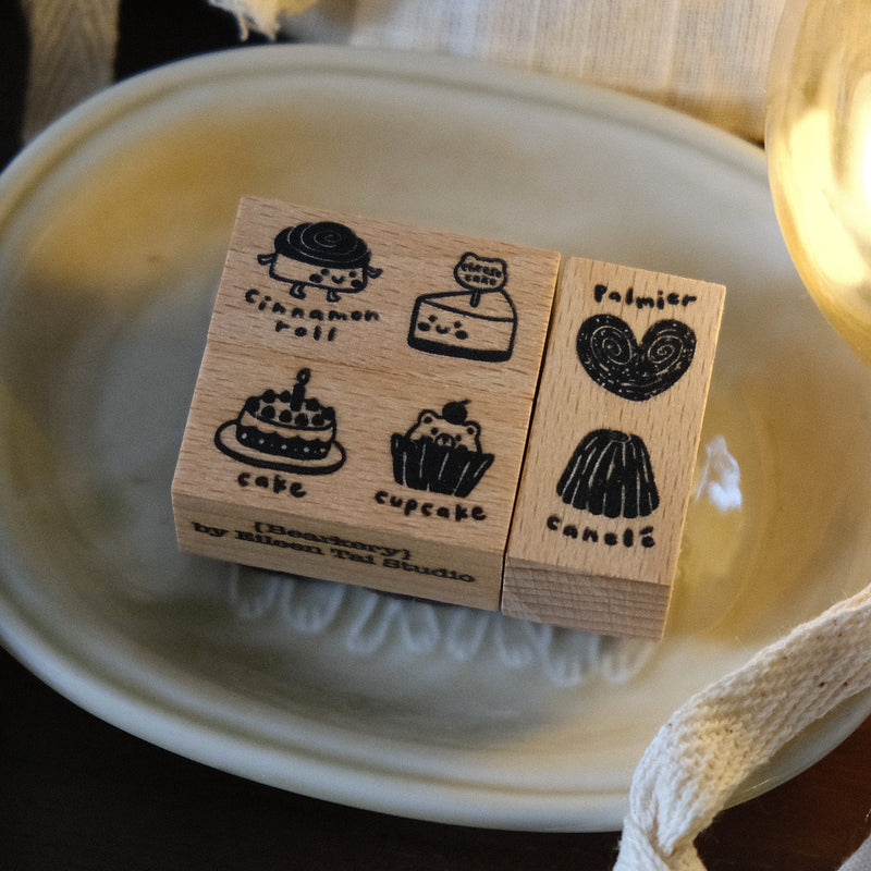 Bearkery Rubber Stamp Set