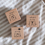 Beary Ordinary Days Rubber Stamp