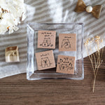 Beary Ordinary Days Rubber Stamp