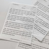 Minimalist Date Washi Sticker: 2025 Monthly Archival