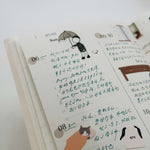 Minimalist Date Washi Sticker: 2025 Monthly Archival