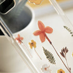 MU Crystal Print-On Sticker - 006 Purple pressed flowers