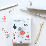 MU Crystal Print-On Sticker - 001 Sunshine garden