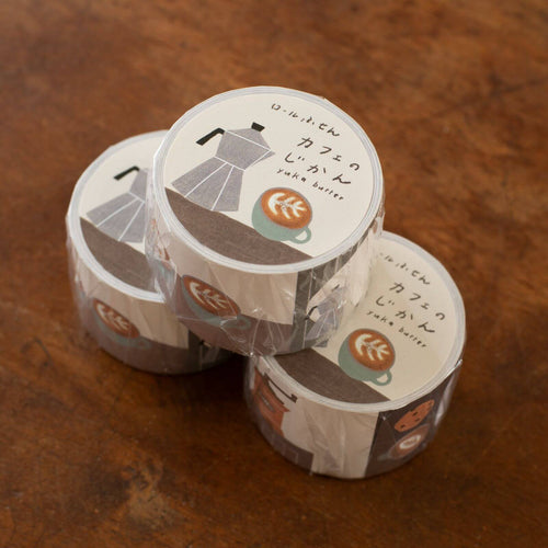 Yuka Butter Sticky-Memo Roll | Cafe Time