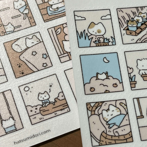 Hatsu Midori Sticker - Cat Moment