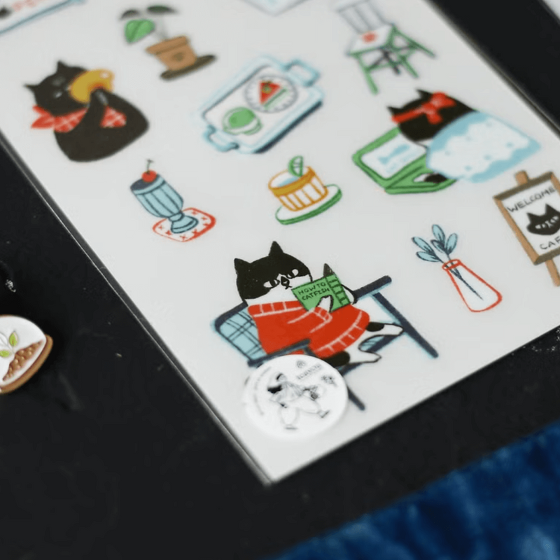 teayou Print-On Stickers - Catfish