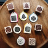 a kind of cafe Rubber Stamp | Christmas Limited Gacha Stamp