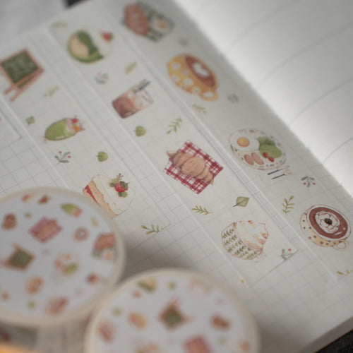 shō Little Happiness Washi Tape - Coffee Time
