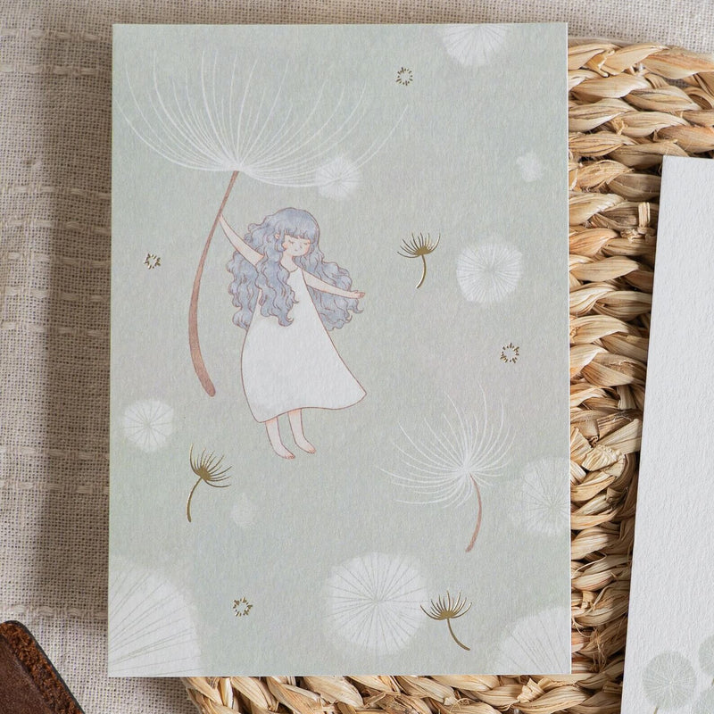 shō Little Happiness Postcard - Dandelion