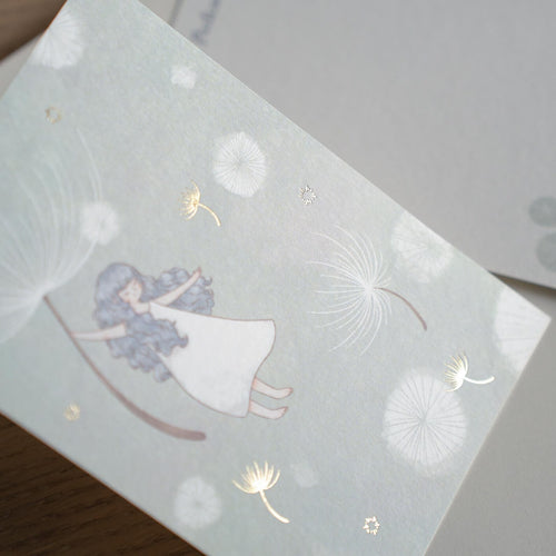 shō Little Happiness Postcard - Dandelion