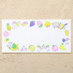Heisuke Kitazawa Memo Pad - Everyone Carrying Fruit