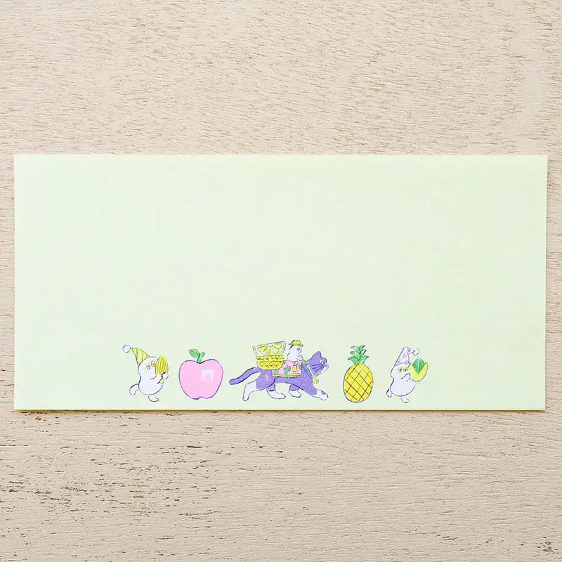 Heisuke Kitazawa Memo Pad - Everyone Carrying Fruit