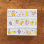 Heisuke Kitazawa Memo Block - Everyone Carrying Fruit