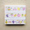 Heisuke Kitazawa Memo Block - Everyone Carrying Fruit