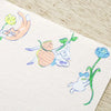 Heisuke Kitazawa Memo Pad - Everyone riding on the spring breeze