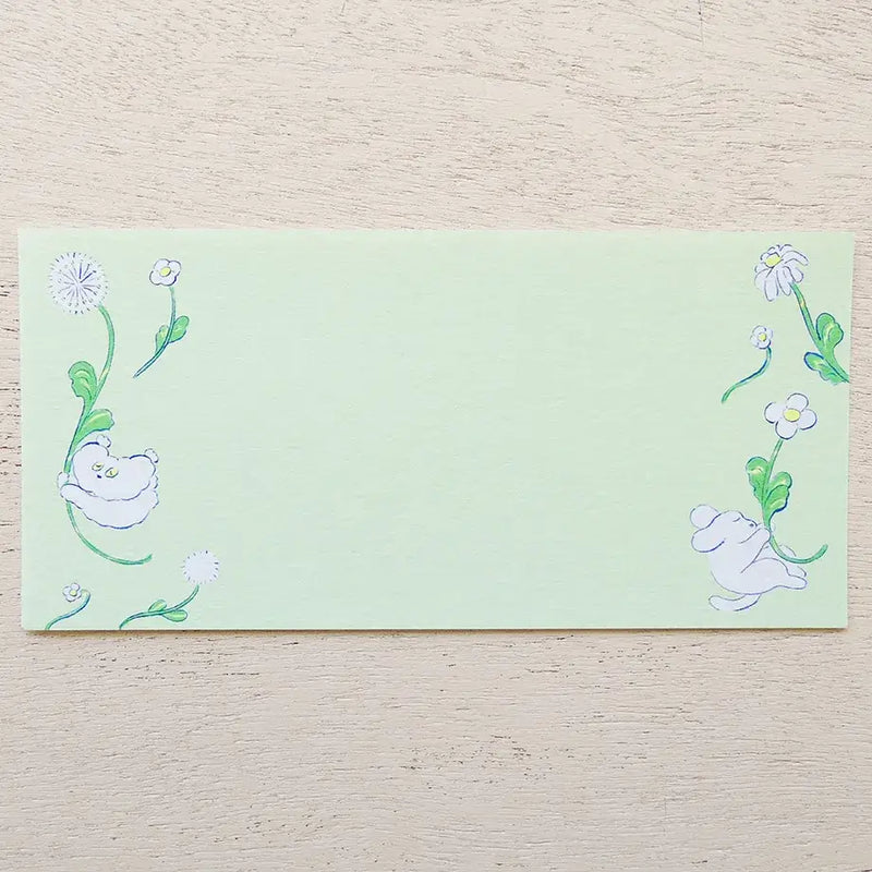 Heisuke Kitazawa Memo Pad - Everyone riding on the spring breeze