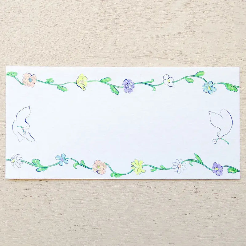Heisuke Kitazawa Memo Pad - Everyone riding on the spring breeze