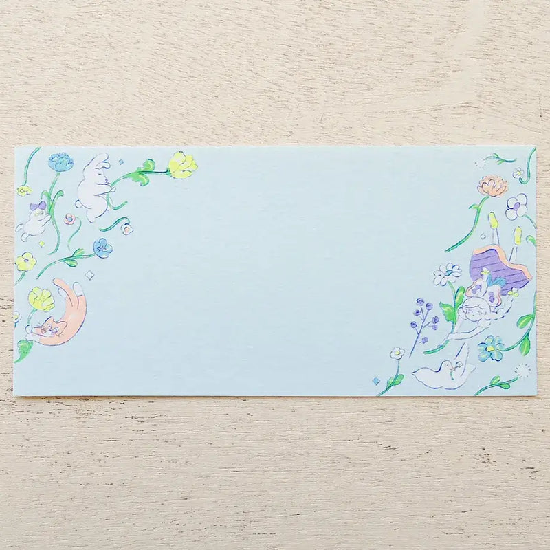 Heisuke Kitazawa Memo Pad - Everyone riding on the spring breeze