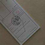 Postmark Rubber Stamp - Dates