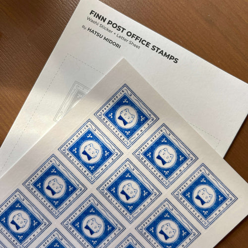 Hatsu Midori Sticker - Finn Post Office Stamp