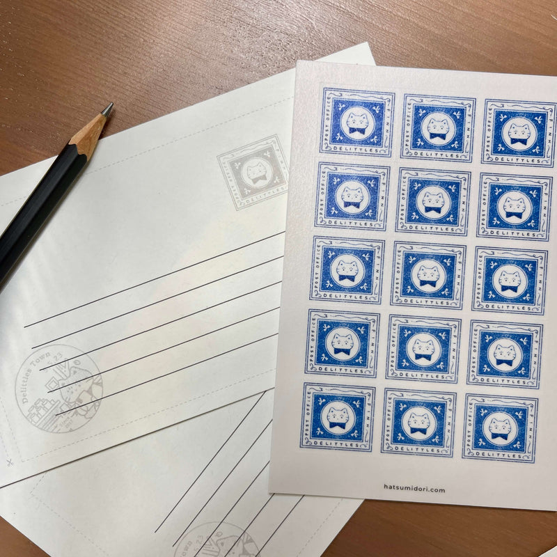 Hatsu Midori Sticker - Finn Post Office Stamp