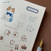 Hatsu Midori Clear Stamp Sheet -  Finn's Favourite