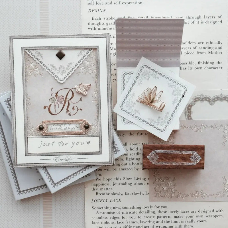 Fleur de Grace Quill Notes Notepad