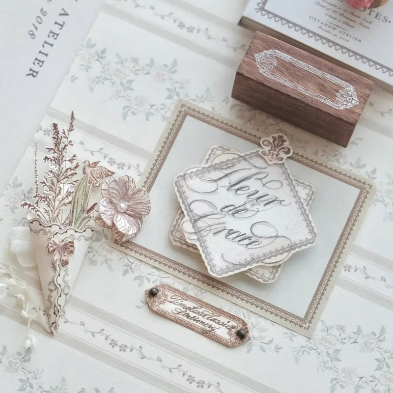 Fleur de Grace Quill Notes Notepad