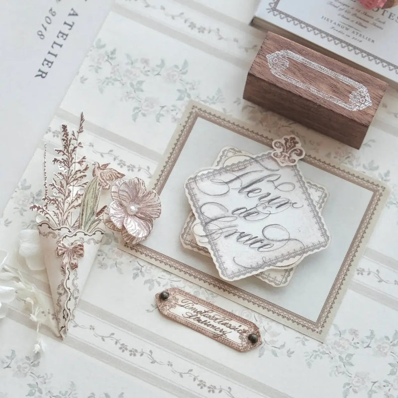 Fleur de Grace Rubber Stamp