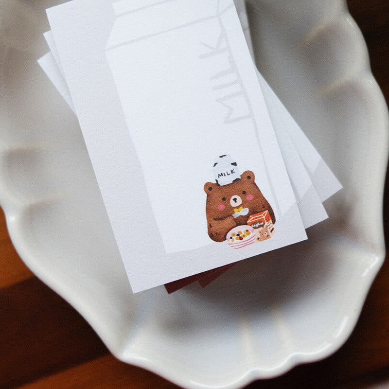 Foodie Bears Memo Pads