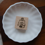 Foodie Bear Rubber Stamps