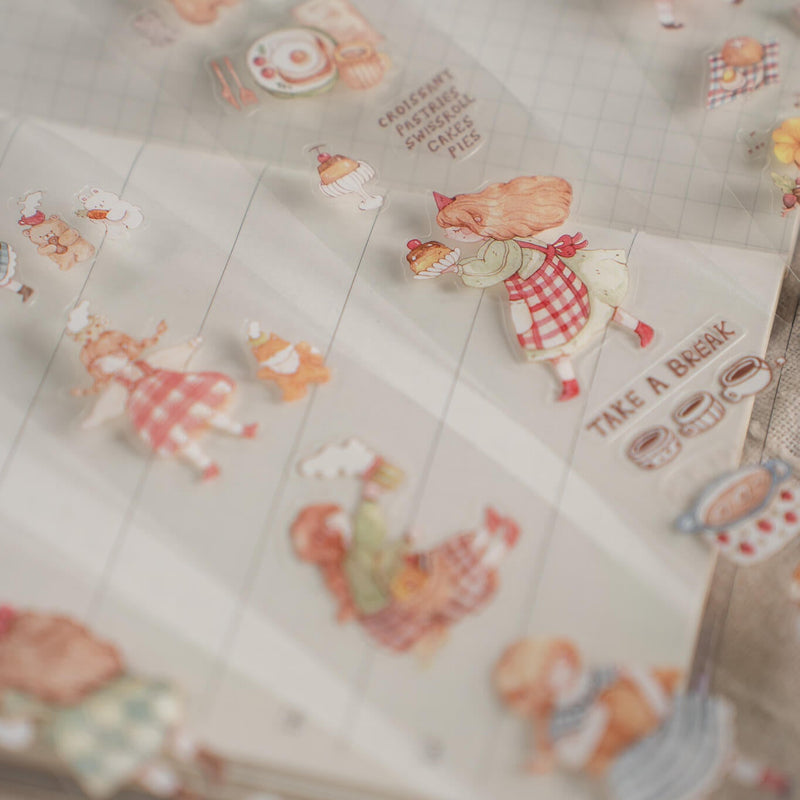 shō Little Happiness Die-Cut PET Tape - Forest Party