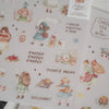 shō Little Happiness Sticker Sheet - Forest Party