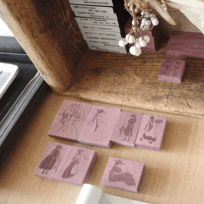 Hanen Studio Rubber Stamp - Girl (You) – Sumthings of Mine