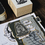 Yamadoro Rubber Stamp -  Messages from Life: Hope in the dark