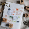 Hotpot Lover Rubber Stamp Set