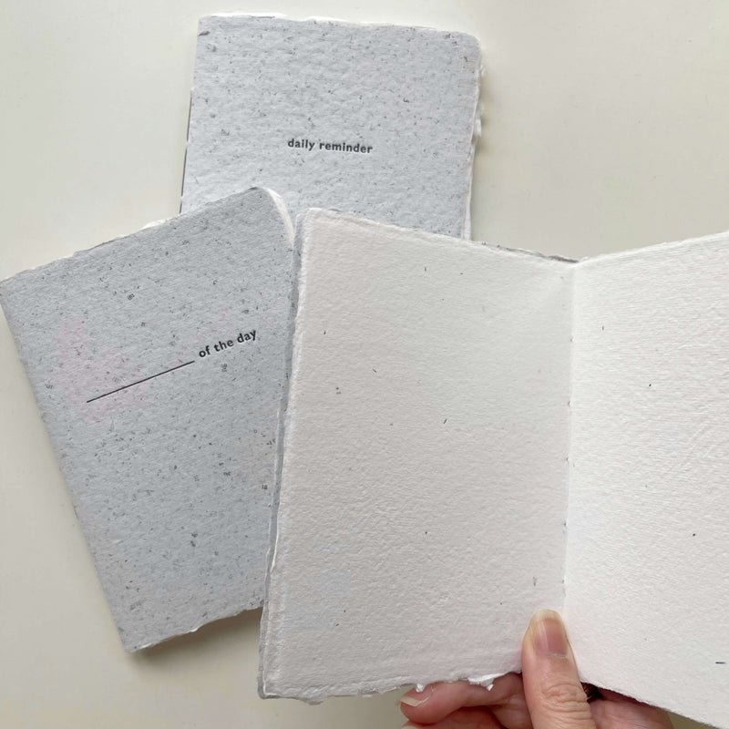 som x slumberbugs Handmade Letterpress Mini Notebook