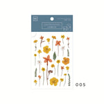 MU Crystal Print-On Sticker - 005 Yellow flowers in Summer