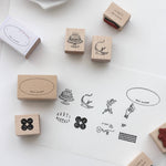 nyret Rubber Stamp - The Postcard Series