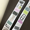 Pion Die-Cut Paper Sticker Roll: Label