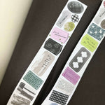 Pion Die-Cut Paper Sticker Roll: Label