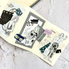 Pion Die-Cut Paper Sticker Roll: Label