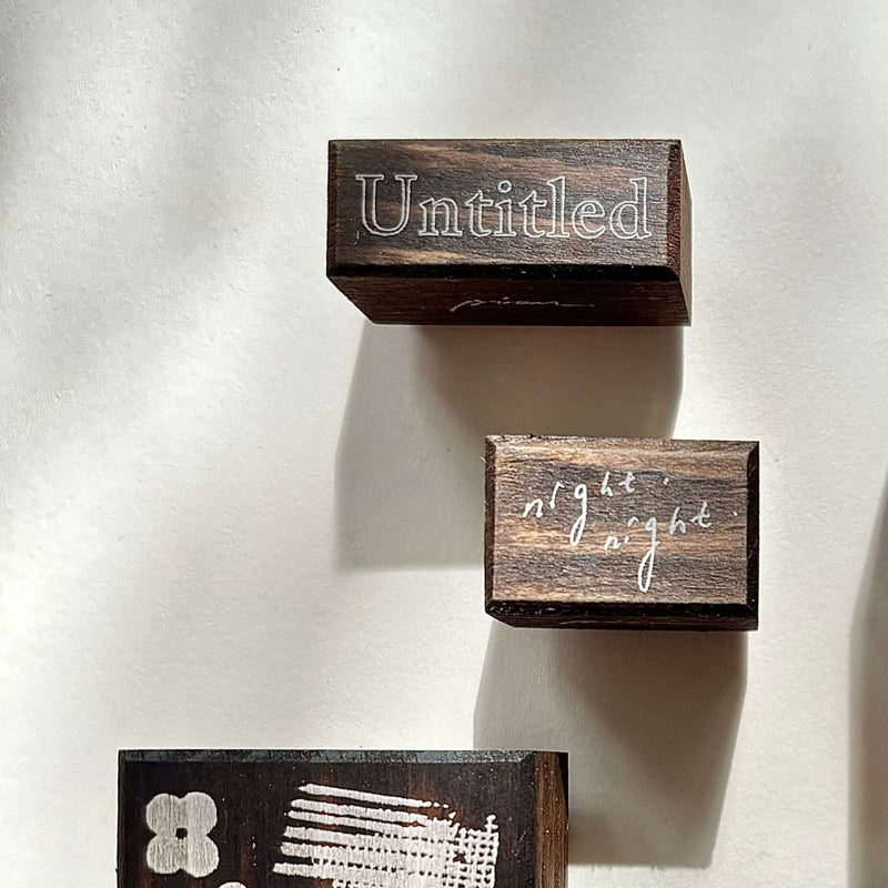Pion Rubber Stamp: Work, but don't forget to live