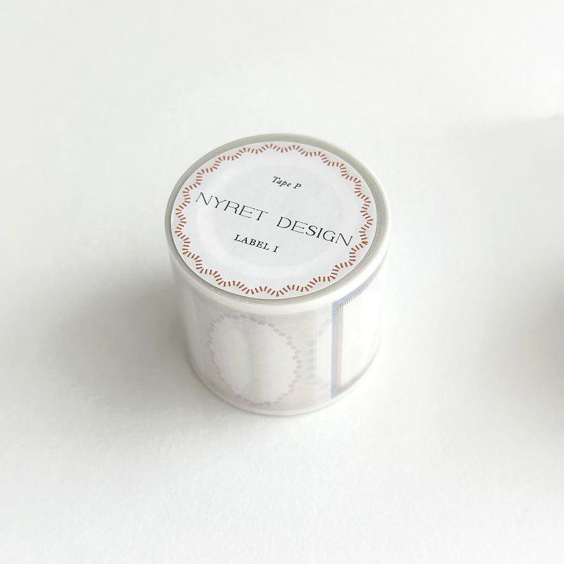 nyret Washi Tape: P - Label I
