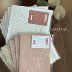 Nove Calligraphy Layering/Background Paper Pack