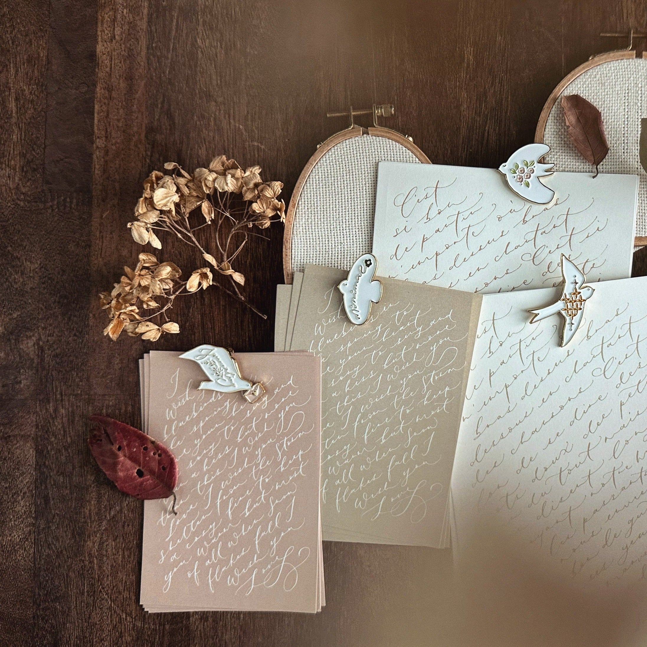 Nove Calligraphy Layering/Background Paper Pack – Sumthings of Mine