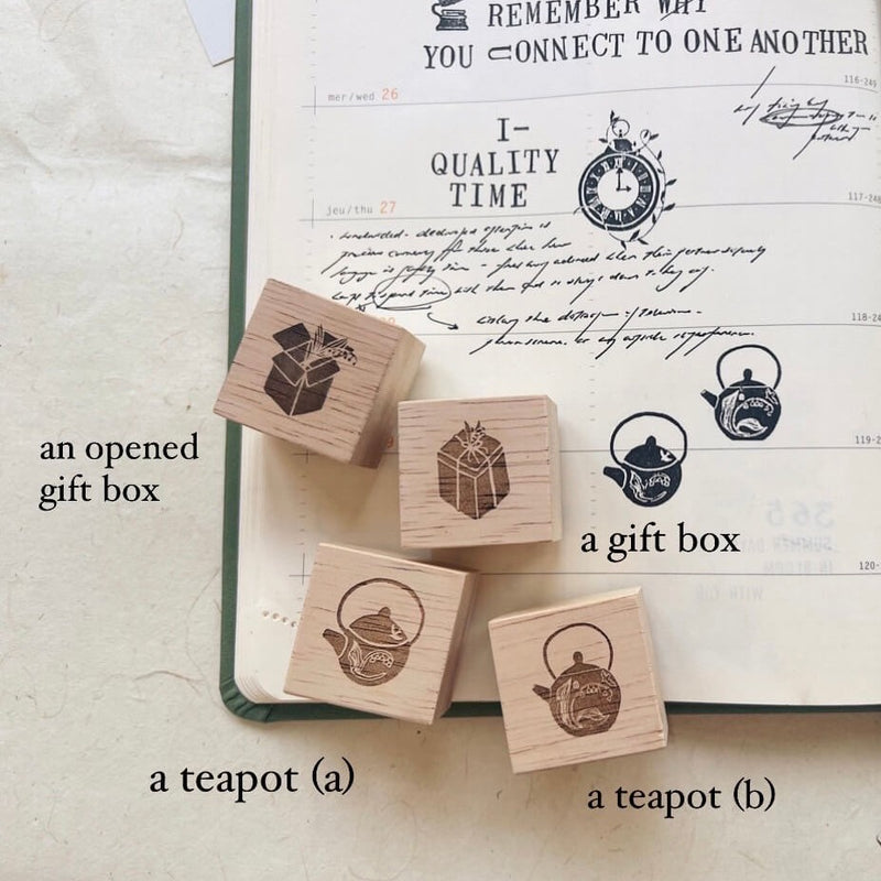 som studio x Jesslynnpadilla Rubber Stamp - i. Quality Time