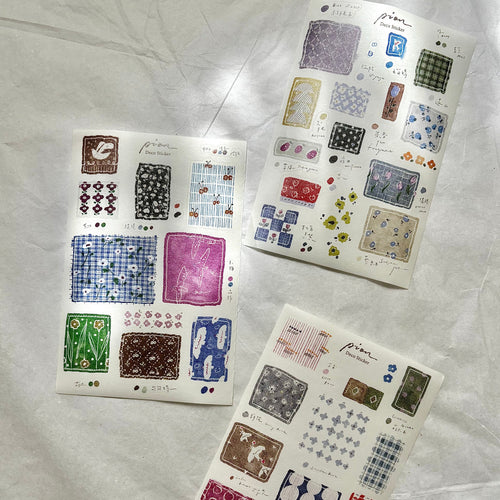 Pion Die-Cut Stickers: Candy paper