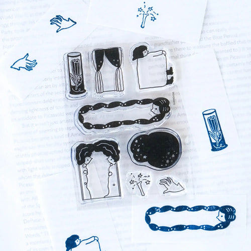 dodolulu Clear Stamp: Illusory Snow