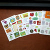 a kind of cafe Print-On Stickers | Juicy Fruity (3pcs)